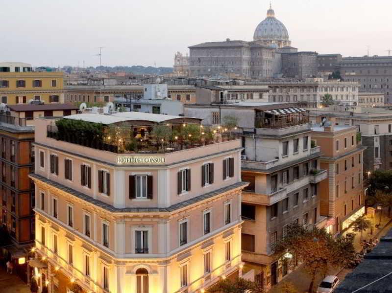 Hotel Dei Consoli Vaticano Рим Экстерьер фото